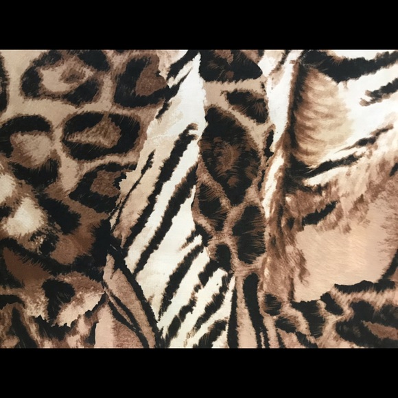 🎉HP🎉🆕 NWT Vintage 90’s Animal Print Skirt Jr.7 - Picture 9 of 9